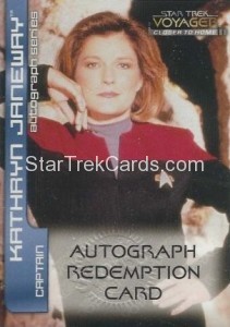 Star Trek Voyager Closer To Home Trading Card A1 Redemption