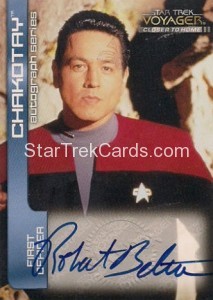 Star Trek Voyager Closer To Home Trading Card A2