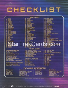 Star Trek Voyager Closer to Home Sell Sheet Page 4