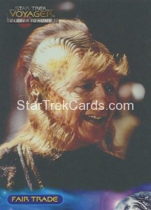 Star Trek Voyager Closer to Home Trading Card 197