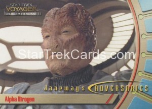 Star Trek Voyager Closer to Home Trading Card 272