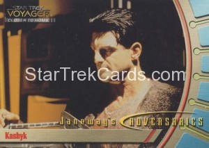 Star Trek Voyager Closer to Home Trading Card 274
