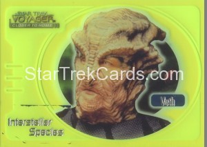 Star Trek Voyager Closer to Home Trading Card Green IS1