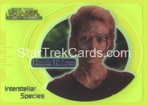 Star Trek Voyager Closer to Home Trading Card Green IS5