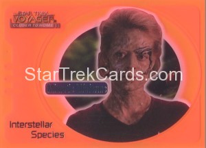 Star Trek Voyager Closer to Home Trading Card Orange IS5