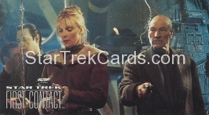 Star Trek First Contact Trading Card 10