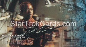 Star Trek First Contact Trading Card 11