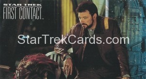 Star Trek First Contact Trading Card 17