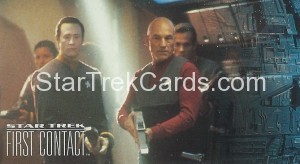 Star Trek First Contact Trading Card 18