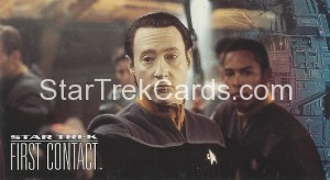 Star Trek First Contact Trading Card 20