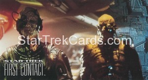 Star Trek First Contact Trading Card 21