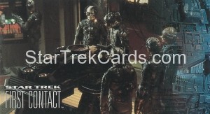 Star Trek First Contact Trading Card 23