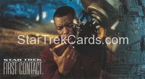 Star Trek First Contact Trading Card 24