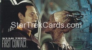 Star Trek First Contact Trading Card 27