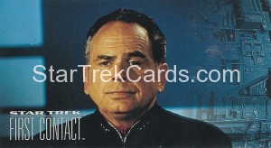 Star Trek First Contact Trading Card 3