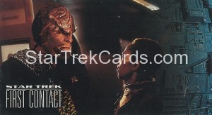 Star Trek First Contact Trading Card 36