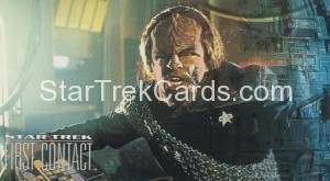 Star Trek First Contact Trading Card 4