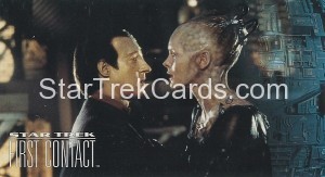 Star Trek First Contact Trading Card 40