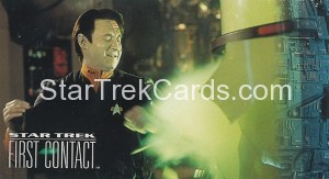 Star Trek First Contact Trading Card 52