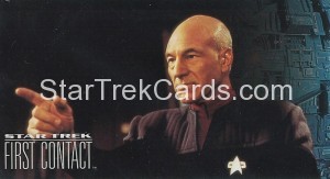 Star Trek First Contact Trading Card 6