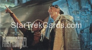 Star Trek First Contact Trading Card 7
