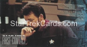 Star Trek First Contact Trading Card 9