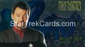 Star Trek First Contact Trading Card C4