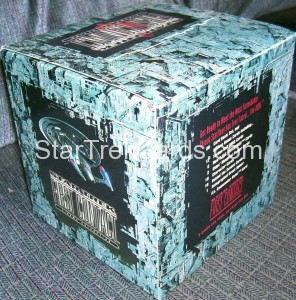 Star Trek First Contact Trading Card Display Box Back