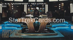Star Trek First Contact Trading Card E1