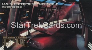 Star Trek First Contact Trading Card E5
