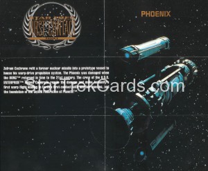 Star Trek First Contact Trading Card Poster S3