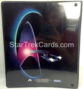 Star Trek Generations Binder Back