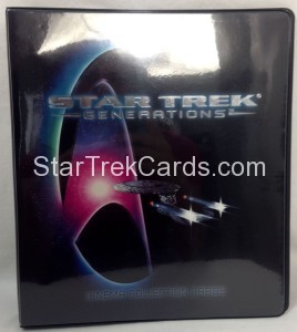 Star Trek Generations Binder Front