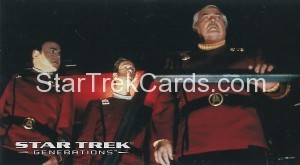 Star Trek Generations Trading Card 11