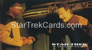 Star Trek Generations Trading Card 23