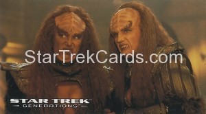 Star Trek Generations Trading Card 38