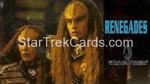Star Trek Generations Trading Card F2
