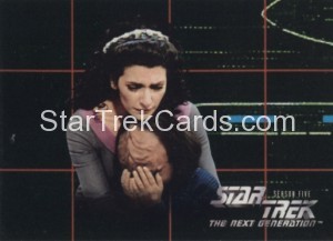 Star Trek The Next Generation Season Five Trading Card 429