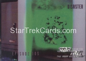Star Trek The Next Generation Season Five Trading Card 442