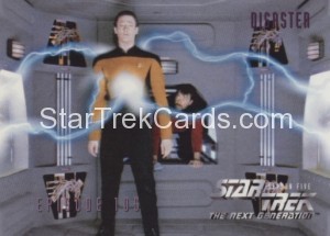 Star Trek The Next Generation Season Five Trading Card 443