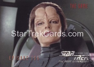 Star Trek The Next Generation Season Five Trading Card 447