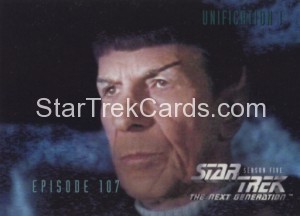 Star Trek The Next Generation Season Five Trading Card 450