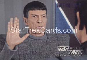 Star Trek The Next Generation Season Five Trading Card 451