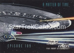 Star Trek The Next Generation Season Five Trading Card 456