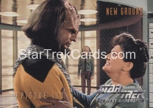 Star Trek The Next Generation Season Five Trading Card 457