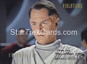Star Trek The Next Generation Season Five Trading Card 464