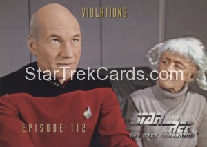 Star Trek The Next Generation Season Five Trading Card 465