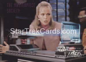 Star Trek The Next Generation Season Five Trading Card 467