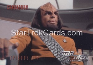 Star Trek The Next Generation Season Five Trading Card 469