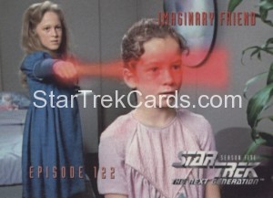 Star Trek The Next Generation Season Five Trading Card 495
